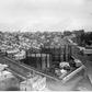 View looking west from the City Destructor towards Ponsonby Road, showing gasometers on the corner of Franklin Road and College Hill, 1905.